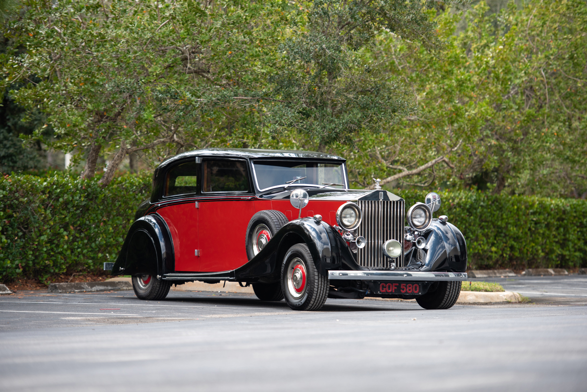 1937 Rolls-Royce Phantom III Saloon by Freestone & Webb offered in RM Sotheby's Palm Beach online Auction 2020